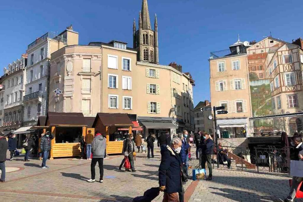 Charmant T3 Coeur De Ville Avec Parking ลิมอจส์ ภายนอก รูปภาพ